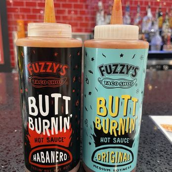 Fuzzy's Taco Shop - The sauces are very tasty - Tacos Near Me - Barstow, California Fuzzy's Taco Shop - The sauces are very tasty - Tacos Near Me - Barstow, California