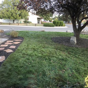 Back2Green - Along the front walk. The flagstones were an addition suggested by Marco. Mine is an older neighborhood and this all fit in nicely - Landscaping Near Me Back2Green - Along the front walk. The flagstones were an addition suggested by Marco. Mine is an older neighborhood and this all fit in nicely - Landscaping Near Me