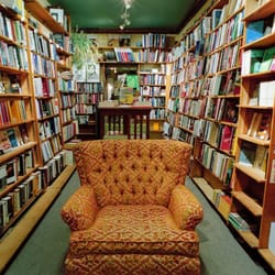 Argo Bookshop - Small shop full to the brim with books.