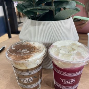 Tram Cream Coffee - Tiramisu Cream Coffee and Running Dragon - Coffee & Tea Near Me - San Jose, California