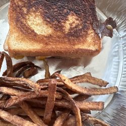 Major League Dawgs - Cold grilled cheese and cold fries
