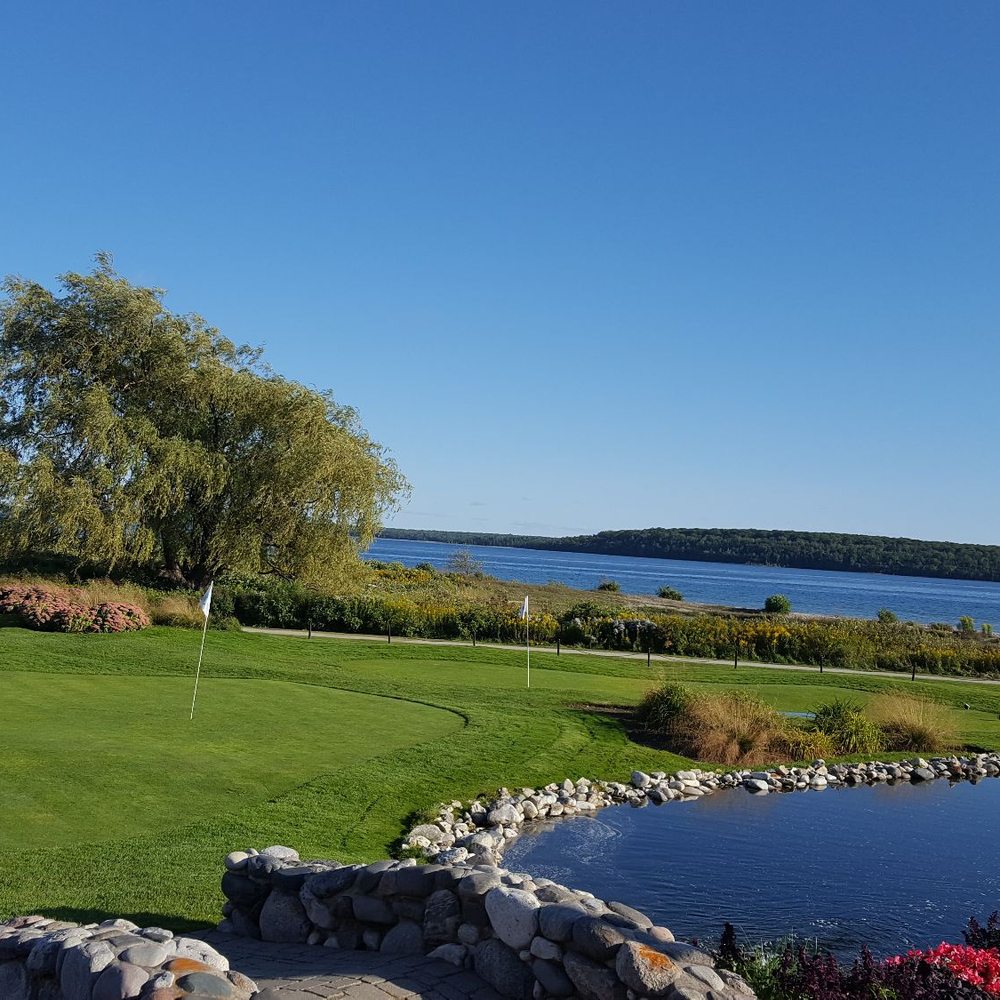 The view from the deck.