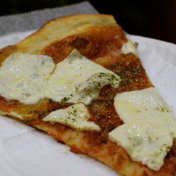 Luigi's Pizza - fresh mozzarella slice - Pizza Near Me - Brooklyn, New York