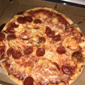 Pizza Villa & Restaurant - A simple pepperoni pizza - Pizza Near Me - Brooksville, Florida Pizza Villa & Restaurant - A simple pepperoni pizza - Pizza Near Me - Brooksville, Florida