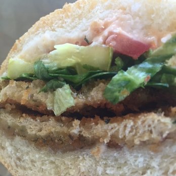 Crossroads Kitchen - Milanese Sandwich - so good - Vegan Near Me - Los Angeles, California