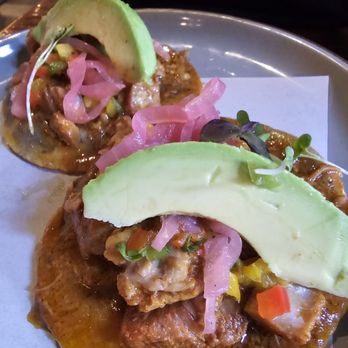Colibri Mexican Bistro - Panuchos de Cochinita Pibil - Mexican Near Me - San Francisco, California Colibri Mexican Bistro - Panuchos de Cochinita Pibil - Mexican Near Me - San Francisco, California