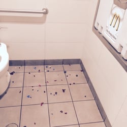 McDonald's - Is this some new way of making the bathroom smell better in place of actually cleaning?Furthermore how do they clean the kitchen