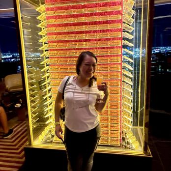 Legacy Club - Posing with the gold bars - Lounges Near Me - Las Vegas, Nevada