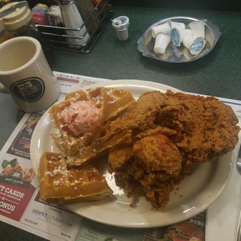 Metro Diner - This Chicken & Waffle spread - American Near Me - Charlotte, North Carolina Metro Diner - This Chicken & Waffle spread - American Near Me - Charlotte, North Carolina