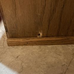 Shelby Design Center - Damage to our cupboard