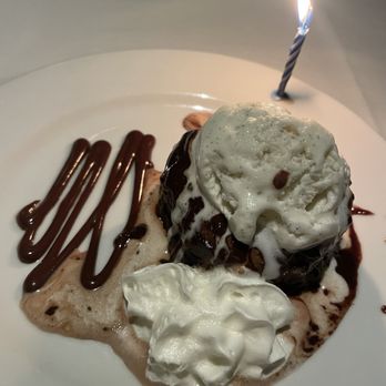 Shadowbrook - Chocolate lava cake for my birthday - American Near Me - Capitola, California Shadowbrook - Chocolate lava cake for my birthday - American Near Me - Capitola, California