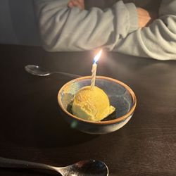 Hook & Line - The most delicious ice cream ever maybe olive oil?