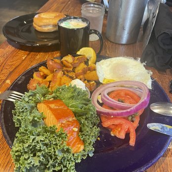The Buff Restaurant - Breakfast eggs with salmon - Breakfast & Brunch Near Me - Boulder, Colorado The Buff Restaurant - Breakfast eggs with salmon - Breakfast & Brunch Near Me - Boulder, Colorado