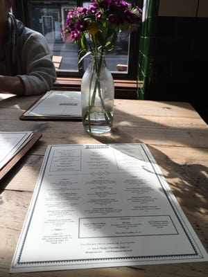 Menu photo 1 Singer Tavern London, XGL