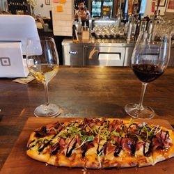 The Bohemian: A Wine Bar - Pig & Fig Flat bread