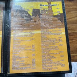 El Correcaminos - Menu 2
