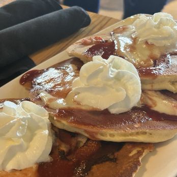 Urban Egg - Strawberry Cheesecake Pancake Flight - Breakfast & Brunch Near Me - Colorado Springs, Colorado Urban Egg - Strawberry Cheesecake Pancake Flight - Breakfast & Brunch Near Me - Colorado Springs, Colorado
