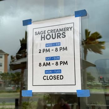 Sage Creamery - Ice Cream & Frozen Yogurt Near Me - Ewa Beach, Hawaii Sage Creamery - Ice Cream & Frozen Yogurt Near Me - Ewa Beach, Hawaii