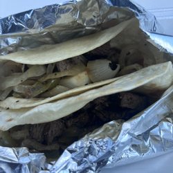 Fajitas To Geaux - Real tacos, fajitas marinated with a nice char