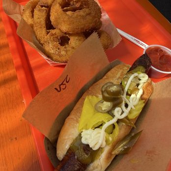 Biercamp - Vegetarian Jalapeño Cheddar Brat. - Meat Shops Near Me - Ann Arbor, Michigan