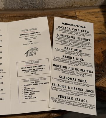 Menu photo 2 Xela Coffee Houston, TX Menu photo 2 Xela Coffee Houston, TX