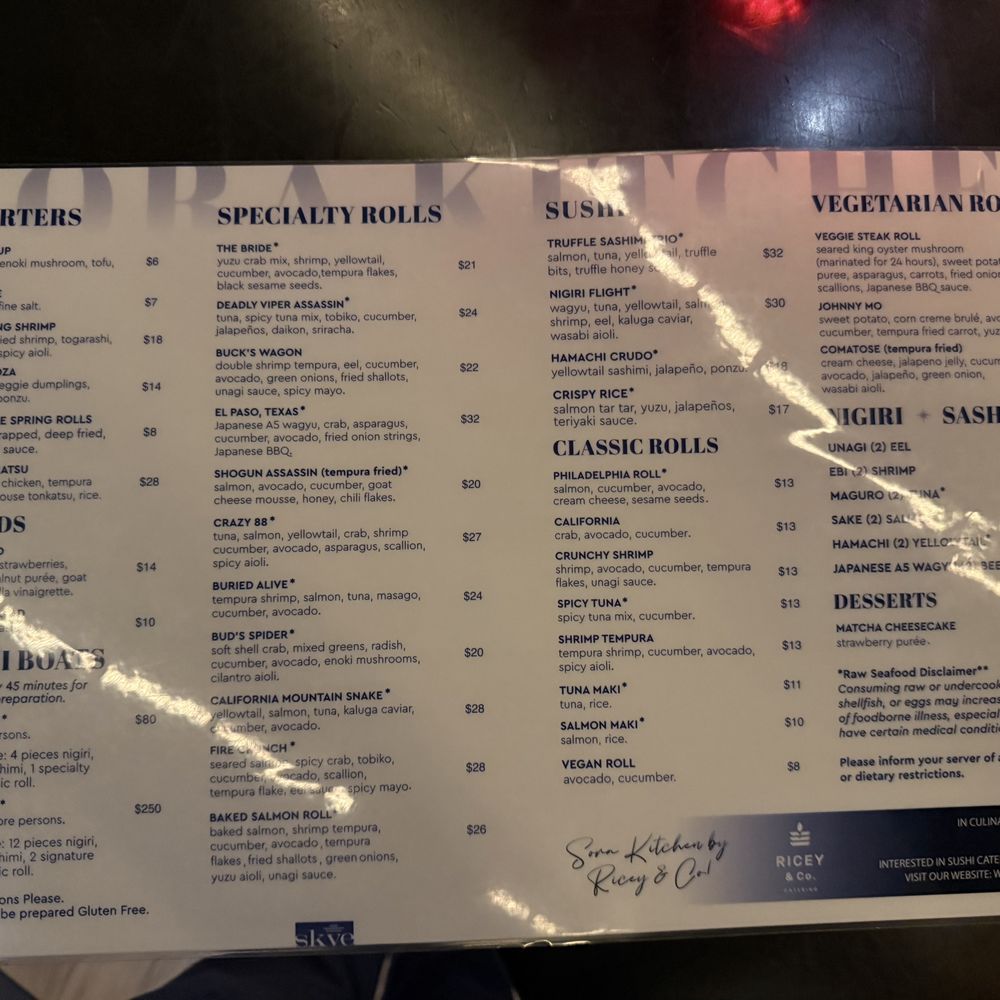 Menu (OCT 2025) Menu (OCT 2025)