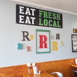 eat fresh local sign eat fresh local sign