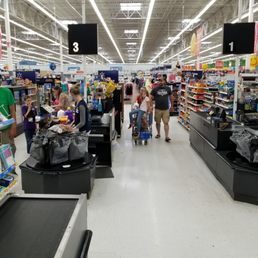 Bill Lewis of Vero Beach, Florida, visiting Wal-Mart in Hendersonville, North Carolina.