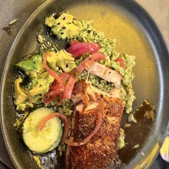 Canvas - Oven-Roasted Teriyaki Salmon - New American Near Me - Orlando, Florida