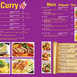 Chon Tong Thai Restaurant - Curry and Main (Popular Thai Dish)