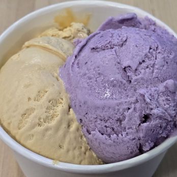 Castaways Ice Cream - Salted caramel and Ube ice cream - Ice Cream & Frozen Yogurt Near Me - Honolulu, Hawaii Castaways Ice Cream - Salted caramel and Ube ice cream - Ice Cream & Frozen Yogurt Near Me - Honolulu, Hawaii