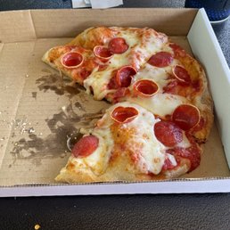 8inch pepperoni pizza