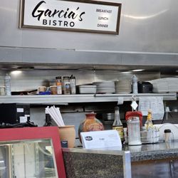 Garcia's Bistro - The indoor sign of Garcia's Bistro.