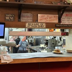 Mary's Southern Grill - Food coming out