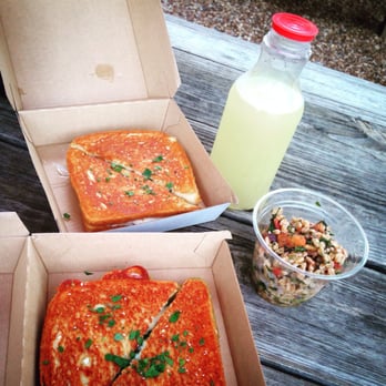 Papi Queso - Yuuuuum! Spanish ham & cheese and the little green Meunster - New American Near Me - Charlotte, North Carolina