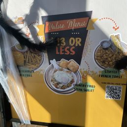 Value menu