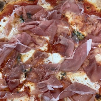 Wood Stack Pizza Kitchen - Metuchen - MARGHERITA with prosciutto - Pizza Near Me - Metuchen, New Jersey Wood Stack Pizza Kitchen - Metuchen - MARGHERITA with prosciutto - Pizza Near Me - Metuchen, New Jersey