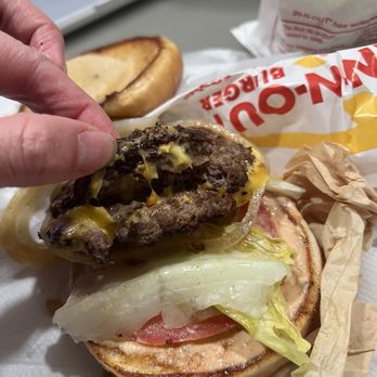 In-N-Out Burger - Ordered a 3x1, where is the patty we paid extra $1.40? - Burgers Near Me - Alhambra, California