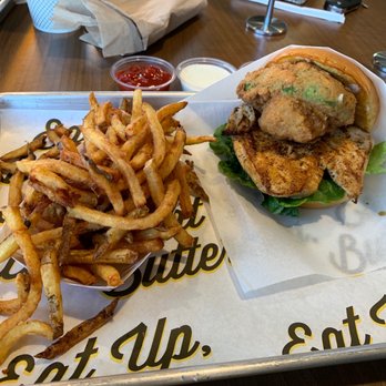 Super Chix - Croat Avocado extra grill Fillet with regular fries - Chicken Shop Near Me - Hoover, Alabama Super Chix - Croat Avocado extra grill Fillet with regular fries - Chicken Shop Near Me - Hoover, Alabama