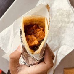 Kathi Roll On The Falls - Paneer roll