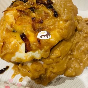 Verona Coffeehouse - LOCO MOCO W/ GRILLED ONIONS ON TOP OF WHITE RICE - Coffee & Tea Near Me - Placerville, California