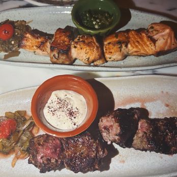 Dear Daphni - Lamb and salmon - Mediterranean Near Me - Philadelphia, Pennsylvania Dear Daphni - Lamb and salmon - Mediterranean Near Me - Philadelphia, Pennsylvania