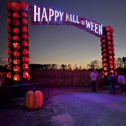 Pinehaven Farm - Start of the trail at 7 PM start time