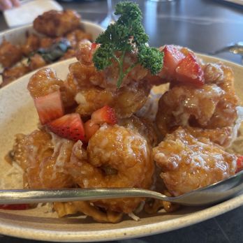 Palette Dim Sum & Seafood - Walnut shrimp - Chinese Near Me - Tustin, California