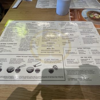 Taishoken - Menu as of July 2025 - Ramen Near Me - Milpitas, California Taishoken - Menu as of July 2025 - Ramen Near Me - Milpitas, California
