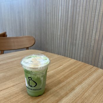 Bonbon Matcha - Banana Cream Matcha Latte - Bakeries Near Me - Cupertino, California Bonbon Matcha - Banana Cream Matcha Latte - Bakeries Near Me - Cupertino, California