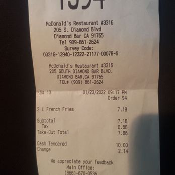 McDonald's - Fast Food Near Me - Diamond Bar, California McDonald's - Fast Food Near Me - Diamond Bar, California