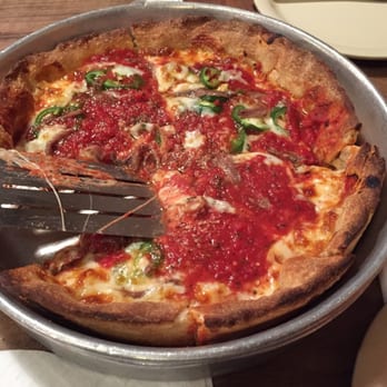 Star Pizza - Deep dish wheat. Fresh jalapenos and anchovies - Pizza Near Me - Houston, Texas