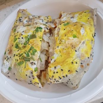 Joe's Steam Rice Roll - Chinese Crepe with crab - Dim Sum Near Me - Flushing, New York Joe's Steam Rice Roll - Chinese Crepe with crab - Dim Sum Near Me - Flushing, New York