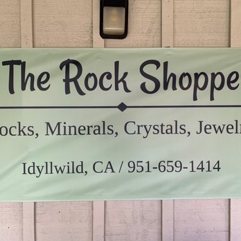 The Rock Shoppe - Rock shoppe banner. - Gemstones & Minerals Near Me - Idyllwild, California The Rock Shoppe - Rock shoppe banner. - Gemstones & Minerals Near Me - Idyllwild, California